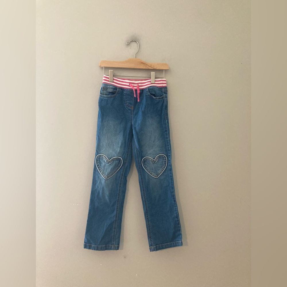 $23 ADD ON mini boden girls heart jeans hanna andersson zara quincy mae